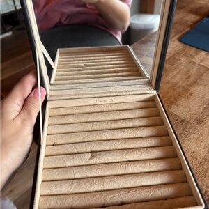 Glenor Co Jewelry Organizer with Mirror